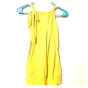 Adorable Yellow Tank Top